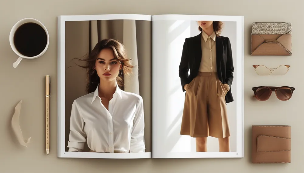 Styling flat lay